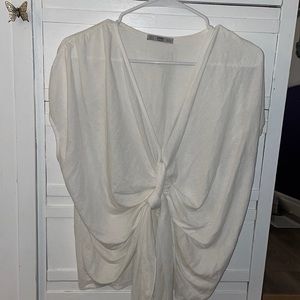 Zara women’s white top